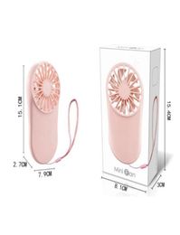 Rechargeable Portable Pocket Mini Fan Hand Held Travel Air Cooler Mini Fans USB Charging Outdoors3354624