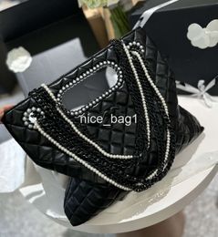 designer shoulder bag luxurys handbags crossbody luxury tote Pearl Chain Genuine leather womens shopping bags Top quality