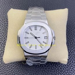 8 Style Super 3K Factory Watch 904 Steel Men's 40mm White Dial 5711 1A Sapphire Glass 5711 5167A 5167R Cal 324 S C Automatic 235S