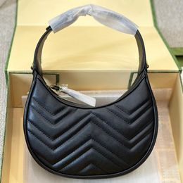Black Moon Bags Designer Bag Women Tote Handbag Fashion Zipper Shoulder Crossbody Handbags Brand Ladies Purse