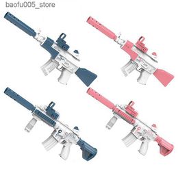 Sand Play Water Fun Gun Toys Water Gun Electric M416 AK47 Glock Pistol Shooting Toy Full Automatic Summer Beach Toy For Kids Children Boys Girls Gift 230703 Q240307