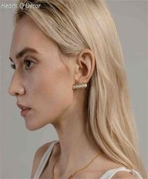 Balance Bar Pearl Stud Statement Earring Classic Jewellery Gothic Boho Designer Unique Party Elegance Gifts Trendy 2106169678500