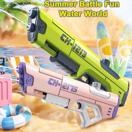 Gun Toys Large Pull-out Water Gun Toy High Pressure Water Childrens Water Spray Kids Toys Gun Outdoor Pull-Out Gun