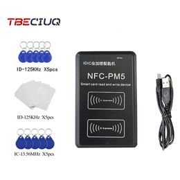 NFCPM5 Encryption Decoding Duplicator RFID Card Reader S50 UID Smart Chip Tag Writer 125khz 1356mhz Frequency Copier 240227