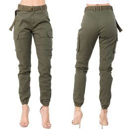 Pants Cargo Pants Women Plus Size High Waist Elastic Straight Womens Sweatpants Women's Cargo Pants For Women Joggers With Pockets#h3