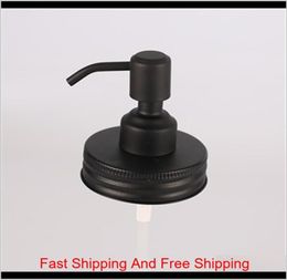 Black Mason Jar Soap Dispenser Lids Rust Proof 304 Stainless Steel Liquid Small Head Lotion Pump For Kitchen And Bathroom Jar Not 2274898