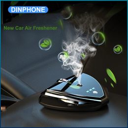 DINPHONE Car Air Freshener Smart Adjust Aroma Perfume Essential Oils Diffuser Fragrance For Auto Interior Accessories 240307