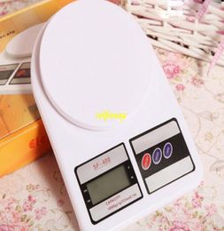 20pcslot 1kg01g 5kg 7kg 10kg1g Digital LCD Kitchen Electronic Scales Household Food Diet Postal Scale Weight Balance9352014