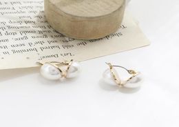 Elegant Light Luxury Pearl Women Earrings Retro Texture Trend Earring Party Jewellery Gifts For Her Stud6512174