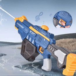 Gun Toys Electric Water Gun Toy Automatic Repeated Release Summer Water Gun Toy High Pressure Beach Toy Childrens Water Fighting GiftL2403