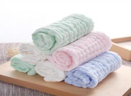 Whole Soft Baby Newborn Towel 2pcslot Infant Washcloth Bathing Feeding Wipe baby handkerchief face towels 2626cm Handkerchi1258714
