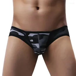 Underpants High Quality Men Briefs Casual Camouflage Underwear For Male Plus Size Mens Sexy Men's Bikini