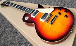 High quality Custom shop 1959 VOS Tiger Flame electric guitar Standard LP electric guitar HOT!Free shipping