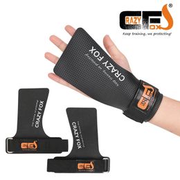 Weightlifting Grip Lifting glove Guantes Crossfit Para Entrenar Gym Luva Masculino 240227