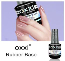 OXXI Gel Nail Polish Thick Rubber Base and Top Coat Manicure Hybrid Gel Varnishes for Nails UV Semipermanent Gellak 15ml Lacquer3279222