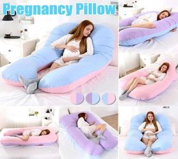 100 Cotton Pregnant Women Sleeping Support Pillow Pillowcase U Shape Maternity Pillows Pregnancy Side Sleeper Bedding Pillow 20118638453