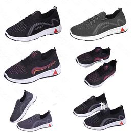 New Soft Sole Anti slip Middle and Elderly Foot Massage Walking Shoes, Sports Shoes, Running Shoes, Single Shoes, Men's and Women's Shoes