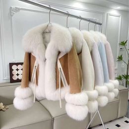 Fox Hair Haining Women's 2024 Winter New Fashion Celebrity Style Youth Advanced Fur Coat 137483