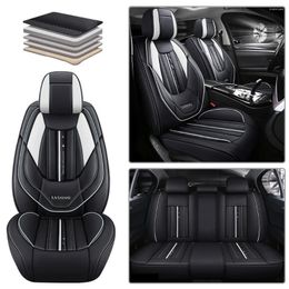 Car Seat Covers Seats Cover For All Models Leather Full Surround Protector 5 Interior Accessories Wholesale