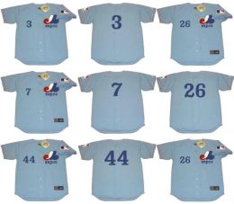 Custom Baseball Jersey Men Women Youth Montreal Expos 2 JOHN BATEMAN 3 BOB BAILEY 6 RON FAIRLY 7 BOBBY WINE 9 MACK JONES 10 RUSTY STAUB 12 JOHN BOCCABELL baseball