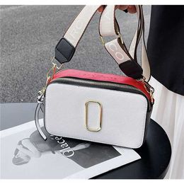 70% Factory Outlet Off Retail Cosmetic Women Wallets Contrast Color Small Square Bag Trend Letter Single Messenger 20-12-7cm on sale