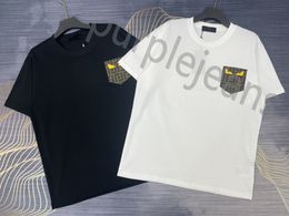 Fendyity fencece logo erkek tişört frgmts tshirts tasarımcı gündelik klasik mektup gömlek moda tişört yaz paris unsex pamuk üstleri Avrupa boyutu
