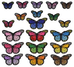 20 Styles Butterfly Badges Clothe Embroidery Patch Applique Ironing Clothing Sewing Supplies Decorative Patches For Clothing5706957