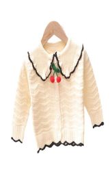 Girls Cardigan Kids Coats Baby Outerwear Cotton Crochet Knitting Patterns Children Sweaters Autumn Winter Clothing Sweater Jacket 2163470