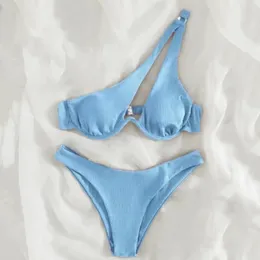 Women's Swimwear 2 Pcs/Set Beautiful Bikini Set Two-piece Underwire Quick Dry Soft Bathing Suit