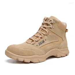 Fitness Shoes Desert Combat Boots Autumn Anti-skid Botas Breathable Fashion Short Training Sneakers Outdoor Hiking Motorcycle Camping