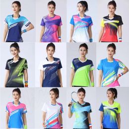 Shirts Women Table Tennis Shirts Girls Badminton Jerseys Children Tennis TShirts Gym Running Clothes Female Volleyball Sports Uniforms