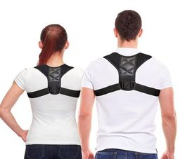 Drop Posture Corrector Clavicle Spine Back Shoulder Lumbar Brace Support Belt Posture Correction Prevents Slouching5837814