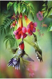 New Creative Paintings Animal Pattern With Pure Hand Creative Unfinished Decor DIY 5d Diamond Painting Kits Embroidery Flower Crys6099460