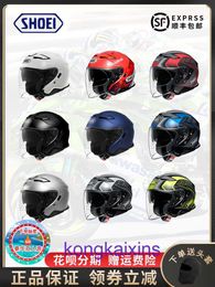 SHOEI high end Motorcycle helmet for High quality Japanese SHOEI J CRUISE second generation dual lens half helmet motorcycle 3 4 riding 1:1 original quality and logo
