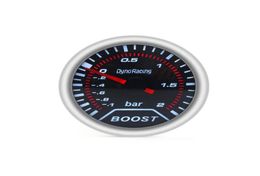 Dynoracing 2quot 52mm Universal 12V LED Smoke Len 102BAR Turbo Boost Gauge Metre Turbo Boost Meter3545008