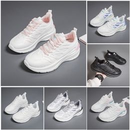 New men women shoes Hiking Running flat Shoes soft sole fashion white black pink bule comfortable sports Z1136 GAI