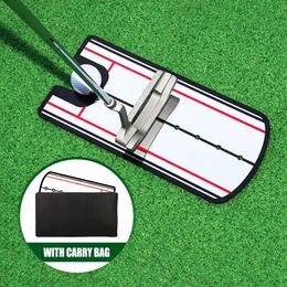 Golf Putting Practise Mirror Putting Mirror Alignment Training Aid Golf Practise Putter Mirror Eye Line 240227