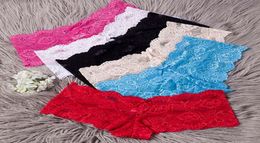 Lace Briefs Panties Women Bikini Underwear panty Woman sexy Erotic Lingerie black white red color drop ship4655713