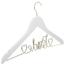 Hangers Bridal Hanger Coat Dress Wedding Bride Clothes Suit Wooden Wire Display Toddler