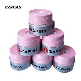 12PCS ZARSIA Sticky Thin Tennis Racket OverGrip Antiskid Sweat Absorbed Wraps Taps Padel Tape badminton overgrips 240223