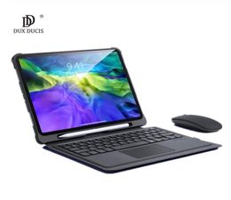 DUX DUCIS Wireless Keyboard Tablet PC Cases For iPad Pro 11 iPadAir 3 105 102 109 iPad97 Foldable Auto Sleep Wake Leather Cove5614715