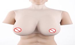 Full Medical Top Quality Crossdresser CD Silicone Breast Form Sexy cleavage Tits Enhancer Fake Breast Artificial Boobs9749746