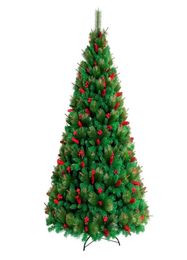 150cm Christmas Tree Decoration Christmas Outdoor Decoration Shopping Mall Large Luxury Red Fruit Tree9768516