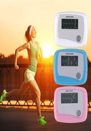 Whole 2016 new Portable Mini Digital LCD Running Step Pedometer Walking Distance Counter High Quality2217403