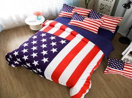 king size american flag bedding set single double full usa flag bedding set bed sheet quilt cover pillowcase 34pcs home decor 56023742