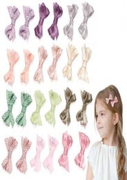 24 Colours Baby Girl Hair Accessories fashion Lolita Style Polka Dots Bow Barrettes Girl Infant Hair Accessories Headband8775047