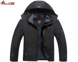 UNCOBOROR Size 6XL 7XL 8XL Male Jacket Spring Autumn Quality Brand Waterproof Windproof Jacket Coat Tourism Mountain Jacket Men C7122954