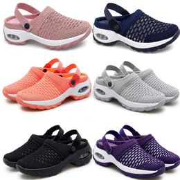 Spring Summer New Half Slippers Cushioned Korean Women's Shoes Low Top Casual Shoes GAI Breathable Fashion Versatile 35-42 65 XJ