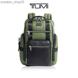 Mens TUM1 TUMY Business Backpack Bag Travel Designer Back Computer Pack 232389 Ballistic Nylon Mens Leisure 15 Inch S2c2