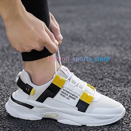 2021 Outdoor Mens Athletic Sport Lightweight Running Shoes New Listing Breathable Sneakers Shoes Black L6